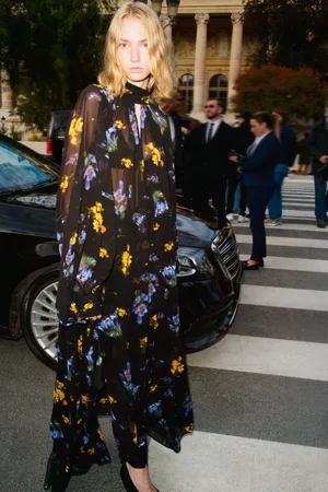 H&M Szyfonowa sukienka w kwiaty