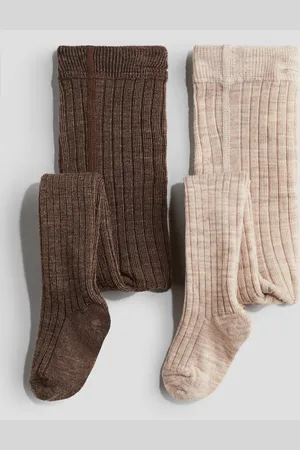 H&M Rajstopy z domieszką wełny 2-pak