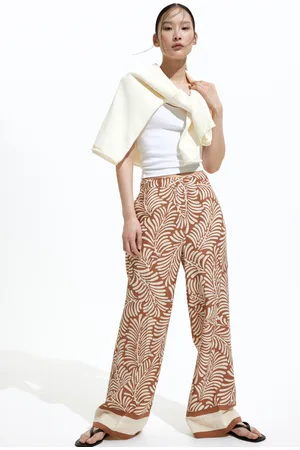 H&M Szerokie spodnie
