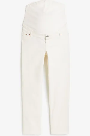 H&M MAMA Straight Ankle Jeans