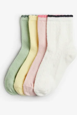 H&M Skarpetki z falbankami 4-pak