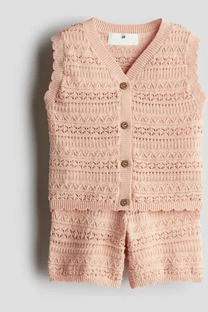 H&M Komplet z bawełnianej dzianiny 2-częściowy