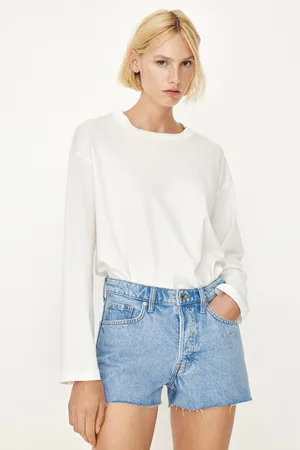 H&M Dżinsowe szorty High