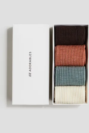 H&M Skarpety z domieszką wełny 4-pak
