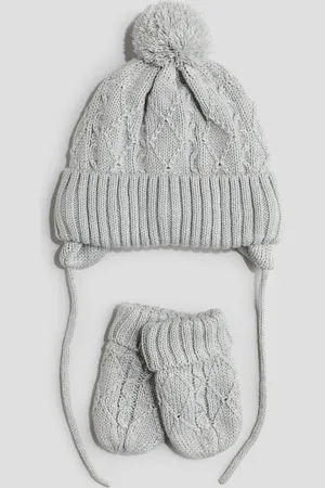 H&M Komplet 2-częściowy czapka i rękawiczki