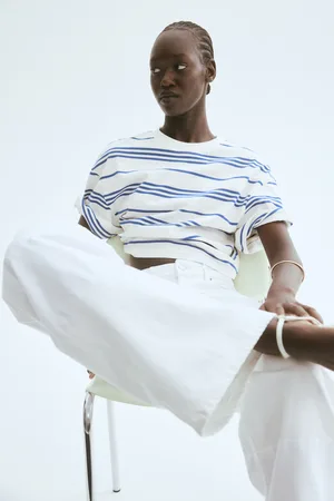 H&M Krótki T-shirt