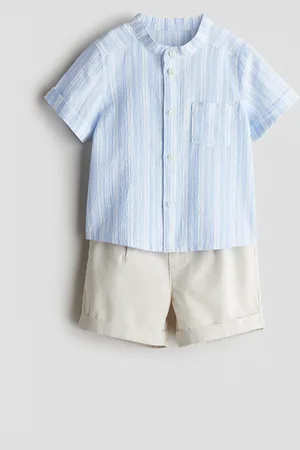 H&M Komplet 2-częściowy z koszulą i szortami