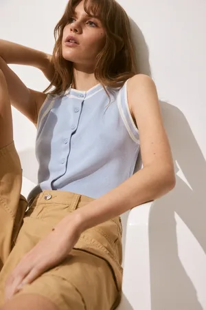 H&M Bezrękawnik z guzikami