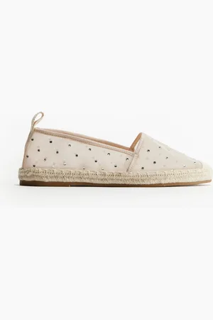 H&M Espadryle ze zdobionej siateczki