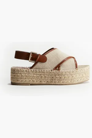 H&M Espadryle na platformie