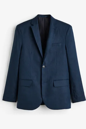H&M Lniana marynarka Slim Fit