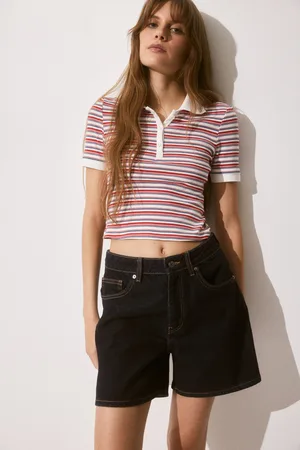 H&M Dżinsowe szorty High