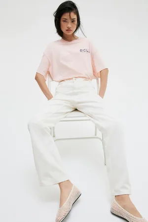 H&M Straight Ultra High Jeans