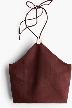 H&M Krótki top z mocowaniem na karku