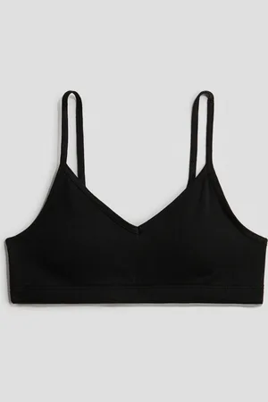 H&M Krótki top usztywniany
