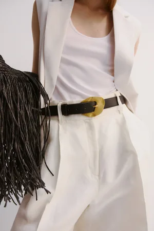 H&M Pasek z asymetryczną klamrą