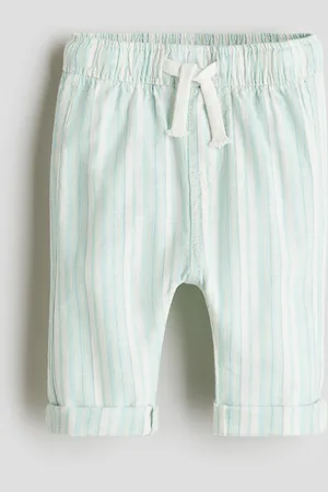 H&M Joggersy z domieszką lnu
