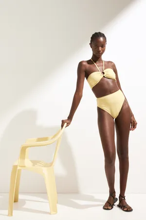 H&M Dół od kostiumu Cheeky High Waist