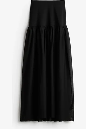 H&M Długa spódnica dżersejowa