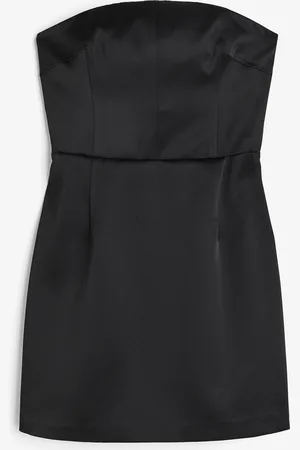 H&M Krótka sukienka bandeau