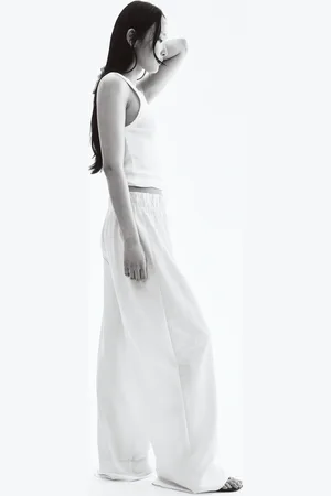 H&M Szerokie spodnie