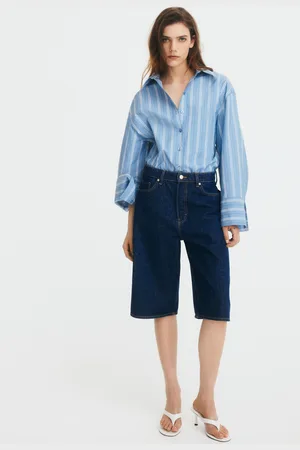 H&M High Knee Denim shorts