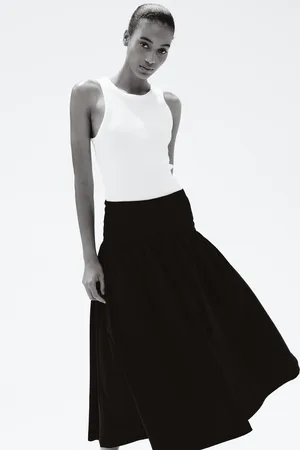 H&M Rozszerzana spódnica
