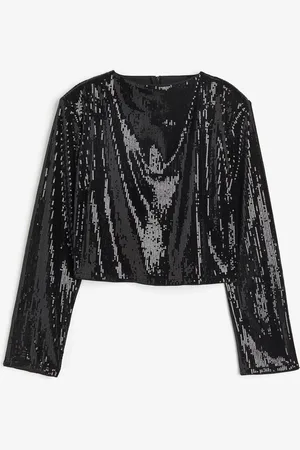 H&M Bluzka z cekinami
