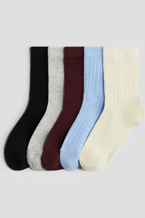 H&M Skarpety w prążki 5-pak