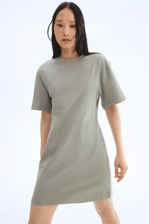 H&M Taliowana sukienka T-shirtowa