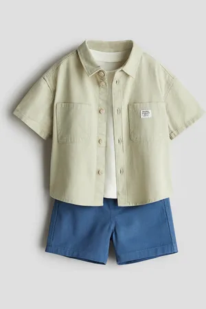 H&M Bawełniany komplet 3-częściowy