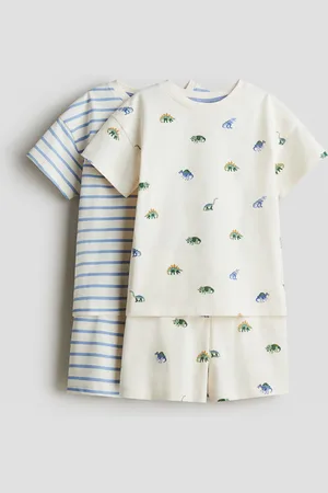 H&M Bawełniana piżama 2-pak