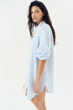 H&M Lniana koszula plażowa