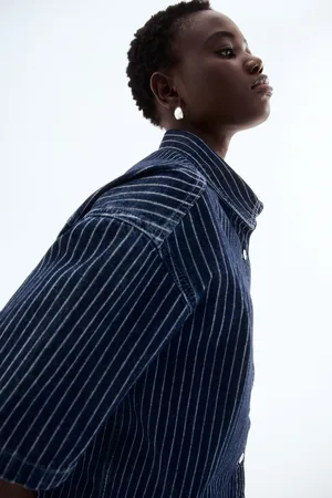 H&M Dżinsowa koszula oversize