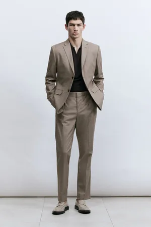 H&M Spodnie garniturowe Slim Fit