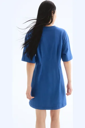 H&M Taliowana sukienka T-shirtowa