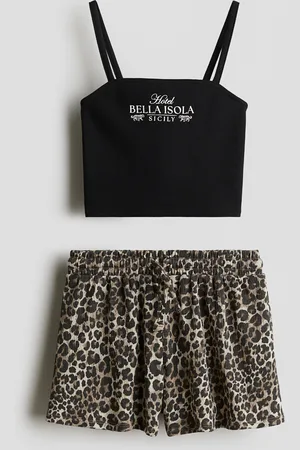 H&M Komplet 2-częściowy top i szorty