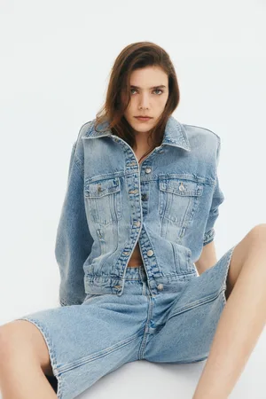 H&M High Knee Denim shorts
