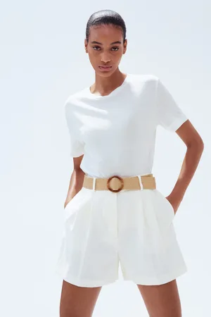 H&M Szorty z paskiem