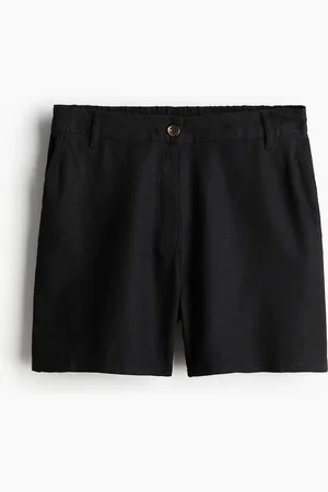 H&M Szorty z domieszką lnu