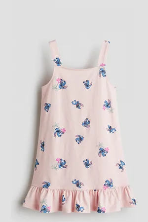H&M Bawełniana sukienka z nadrukiem
