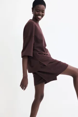 H&M Luźne szorty dresowe