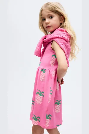 H&M Bawełniana sukienka we wzory