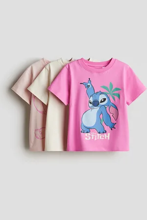 H&M Top z nadrukiem 3-pak