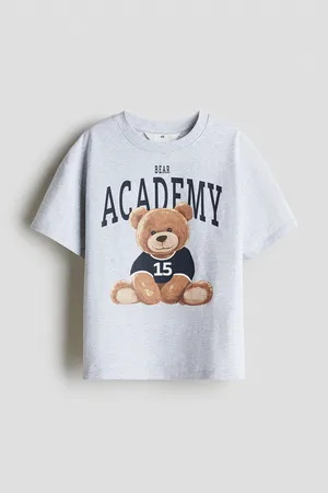 H&M Bawełniany T-shirt oversize