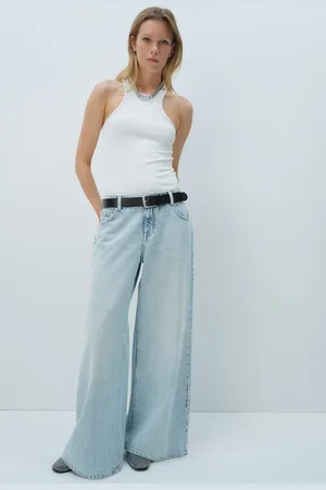 H&M Baggy Wide Low Jeans