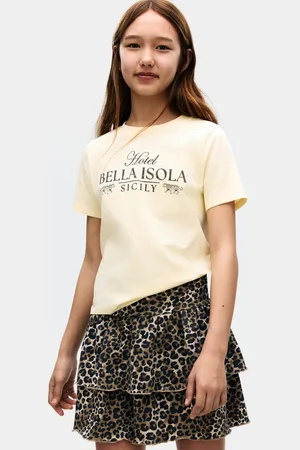 H&M Spódnica z odwijaną talią