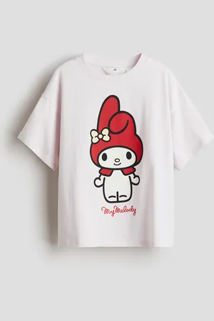 H&M Bawełniany T-shirt z nadrukiem