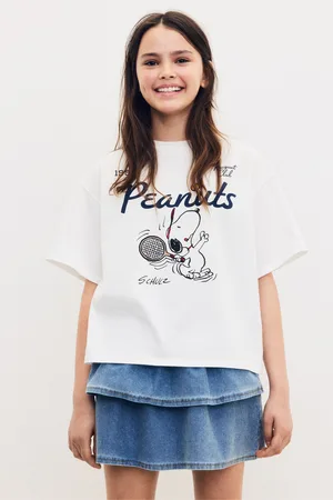 H&M Bawełniany T-shirt z nadrukiem