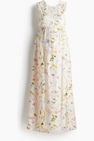H&M MAMA Długa sukienka z kokardą